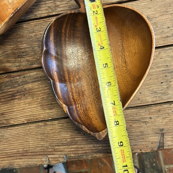 Vintage monkey pod bowl set (8 total) - Picture 2 of 10